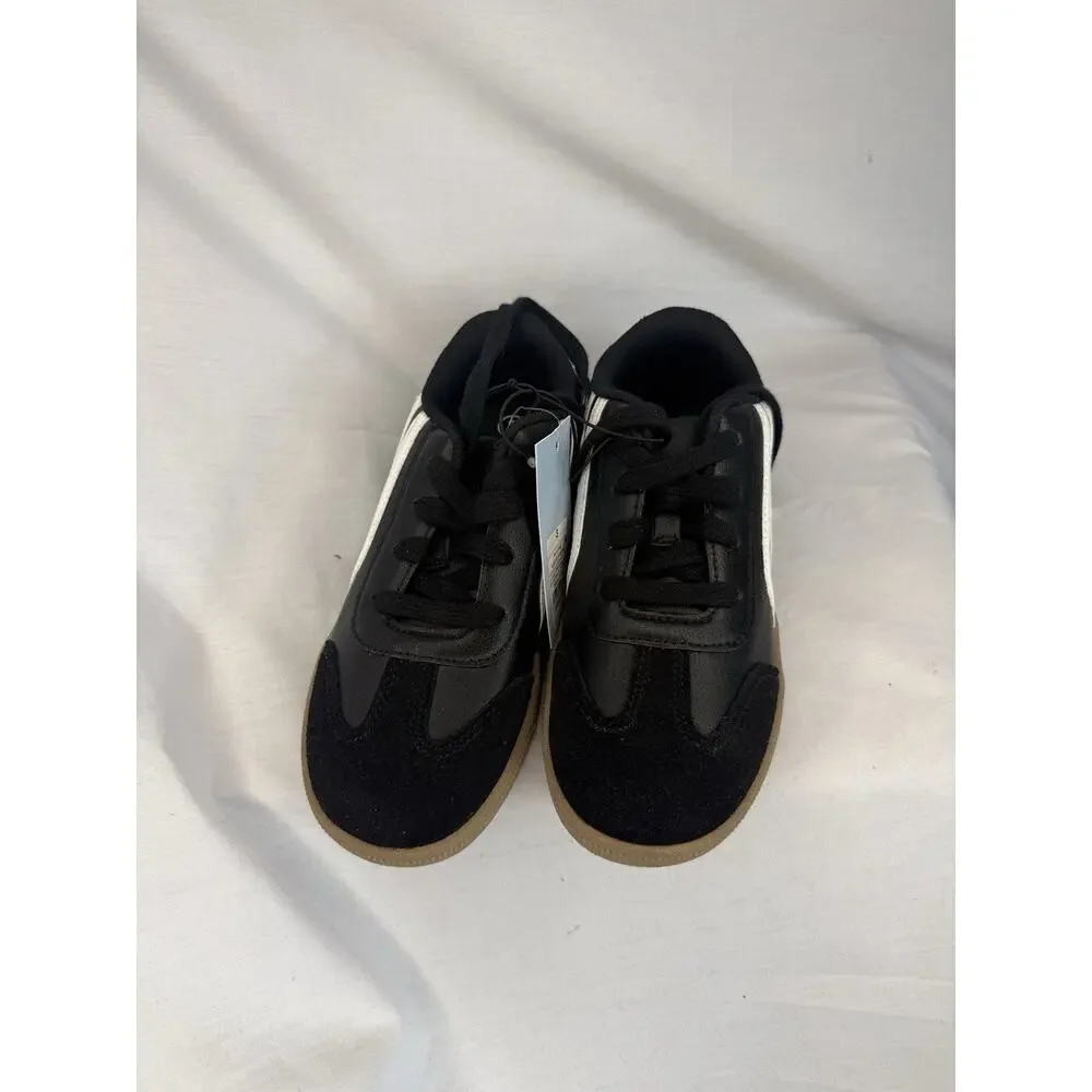 NEW Kid Boys' Boston Retro Court Sneakers - Black - Cat & Jack™ Kids 3